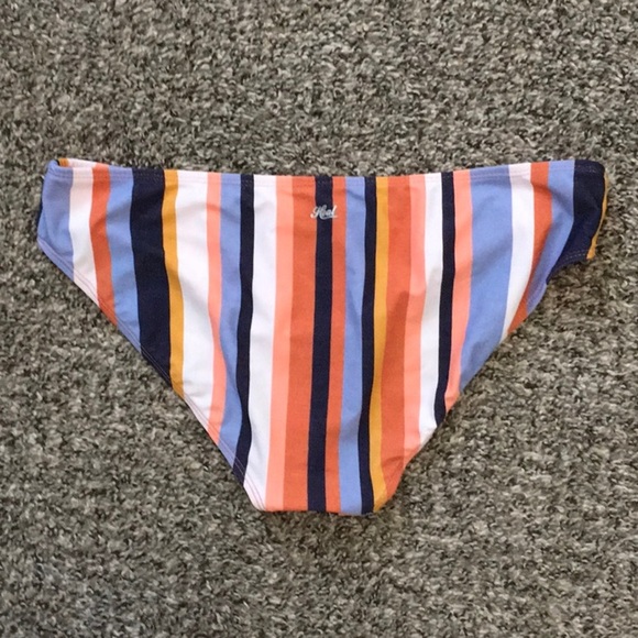 NWOT Striped Heat Multicolor Bikini Bottom Medium - Picture 4 of 4